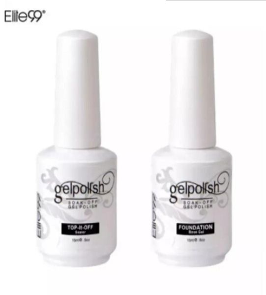 Elite99 da 15 ml di decorazioni per nail art basamento per smalto gel per arte lampada a led di bellezza necessaria e gel di base Gel UV Gel 3970651