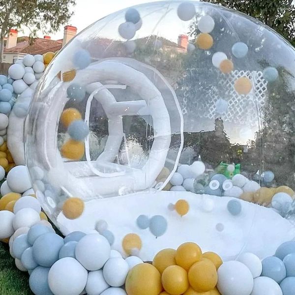 Tende e rifugi per fan gratis Bubble gonfiabile El Tenda da campeggio all'aperto per bambini palloncini Pvc Igloo Dome