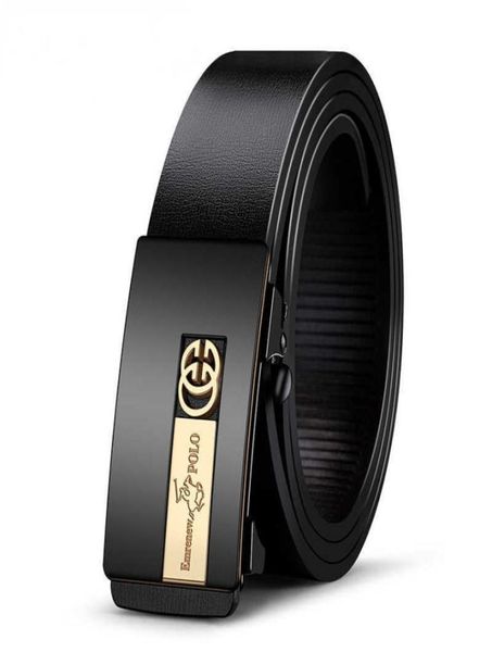 NOVO CIMA CORREIRA DE LEISURE DE LEISURE DESENSCURSO Brand Automatic Buckle Belt Belt Youth Fashion Belt Versátil Whole1577251