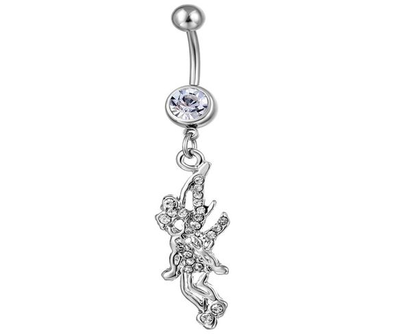 D0005 Angel Belly Navel Button Ring012345678910114052599