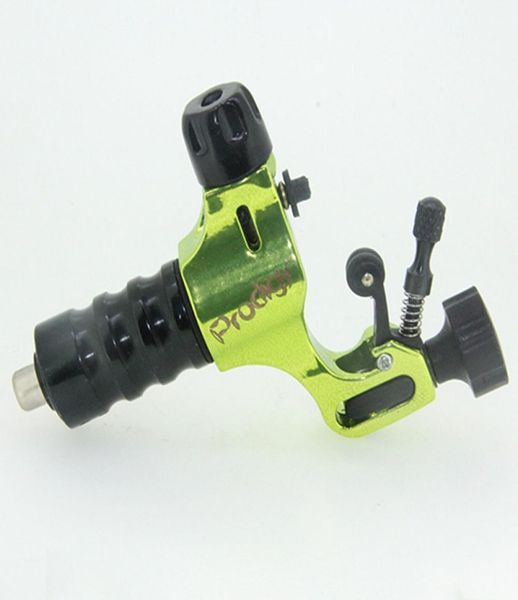 Стигма V4 Prodigy Rotary Tattoo Machine Самолет Alu Rotary Tatoo Gun Green Tattoo Equipment 8908012