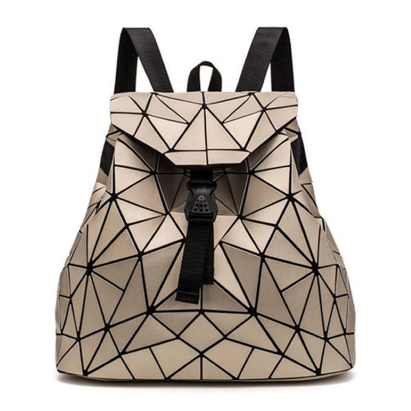 2020 New Women Hologram рюкзак рюкзак геометрические рюкзаки для девочек путешествий на плечах для женщин.
