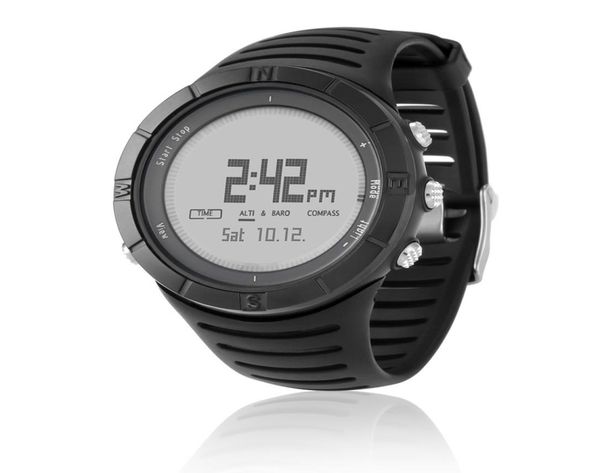 North Edge Men039s Sport Digital Watch Hours Orologio in esecuzione Orologi sportivi altimetro Barometro Termometro Meteo ME4872255