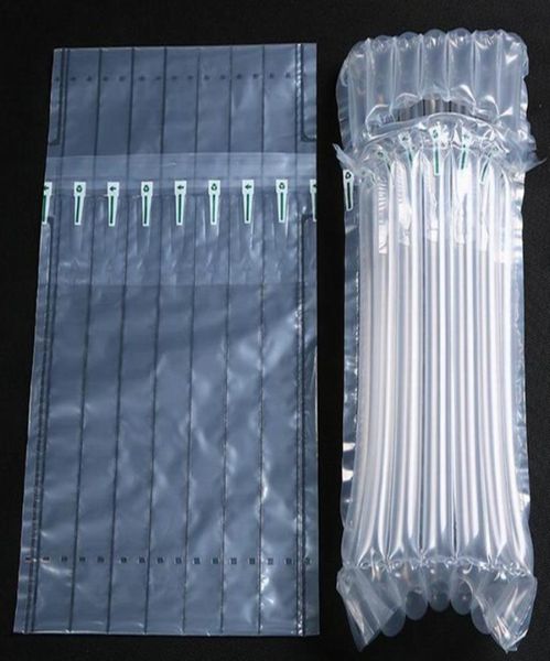 100 pcs Luft Dunnage -Beutel luftgefüllte Schutzwackelpackung aufblasbare Luftkissen Säule Wrap Bags5702508