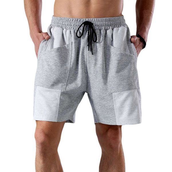 Lu Men Sport Shorts Sport Sports Polyester Blank Half Pants for Men Cotton Organic Shorts man Lu Lemon Ll Run Workout