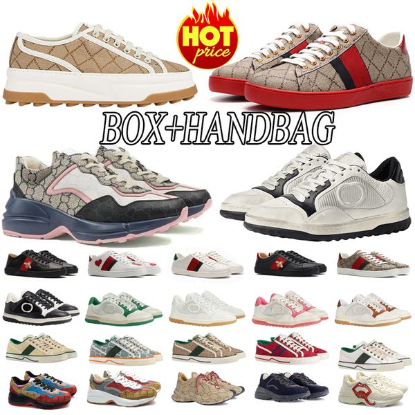 Herrendesigner Schuhe Luxus Sneaker Schuh Herren Frauen Low Casual Plate-Formen-Leder-Tennis weiße Plattform-Sneaker