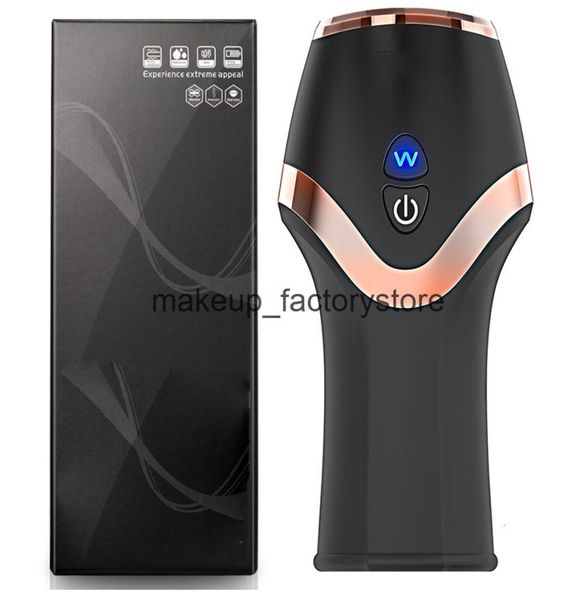 Massage USB -Ladung Männliches Masturbationsgerät 12 Frequenz automatisch Saug Erwachsene Spielzeug Vibrator Eichel Penis Training Erotische Sexspielzeug für ME8068598