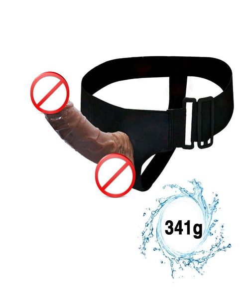 Os vibradores realistas usam calças para homens, ferramentas de masturbação lésbica na cinta de pênis Copa Big Dick Adulto Anal Sex Toys5194561
