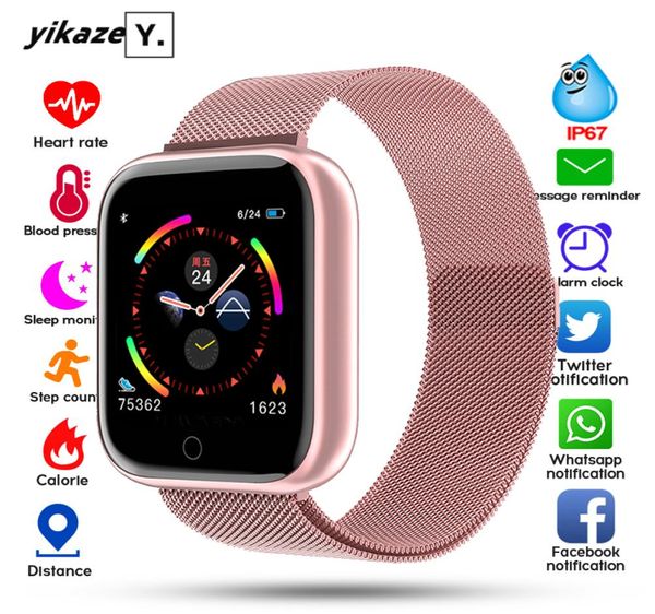 I5 Nuovo Smart Watch Smart Watch Bluetooth Smartwatch Bluetooth per Apple iPhone Xiaomi Monitoraggio cardiaco Fitness Tracker PK P70 P68G8086766