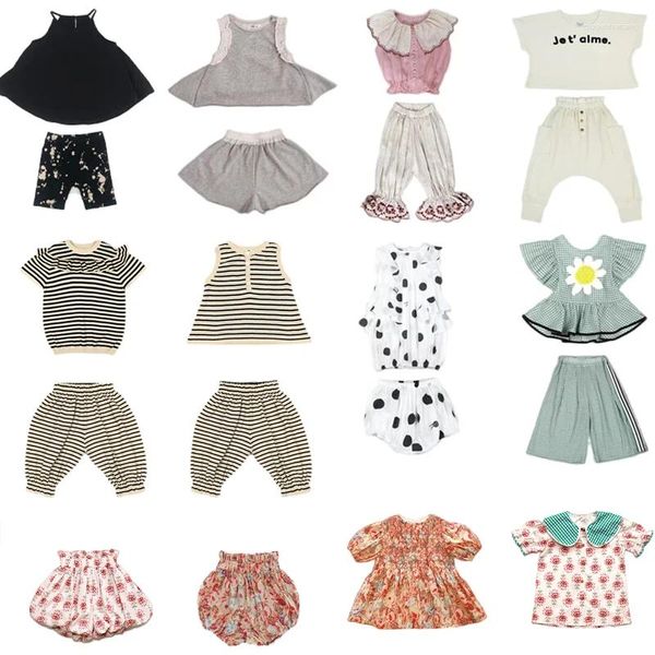 Set di abbigliamento set di vestiti da ragazza mf marca camicia tuffi tutu camicia camicetta festa outfit per bambini pantaloni boutique bambini boutique