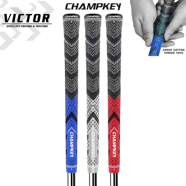 Champkey Golf Grips 13 Pack |Приходите с 15 Tapesvise Clamp и Blade Blade All Weather Control High обратная связь 240422