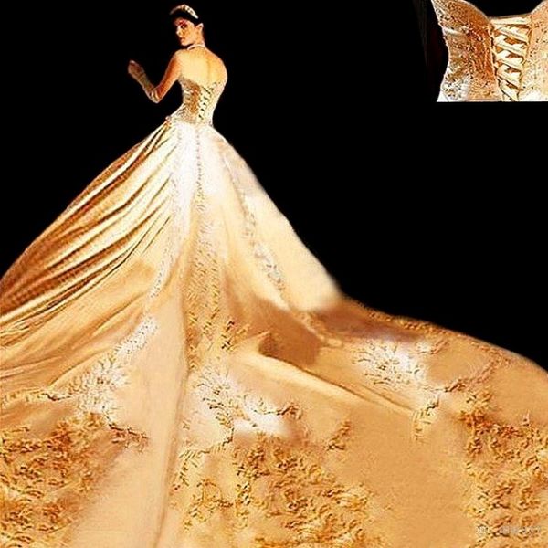 Caldo nuovo 2019 Abiti da sposa con abiti da sposa A-Line A-Line A-Line A-Line Abiti da sposa con abiti da sposa Royal Train 2020 237L