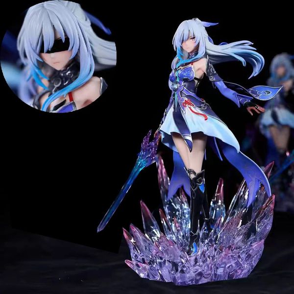 Game Anime Jingliu Figur GK Honkai Star Rail Figur Jingliu Actionfigur Schöne Mädchen Statue PVC Sammlerschaftsmodell Toys 240509