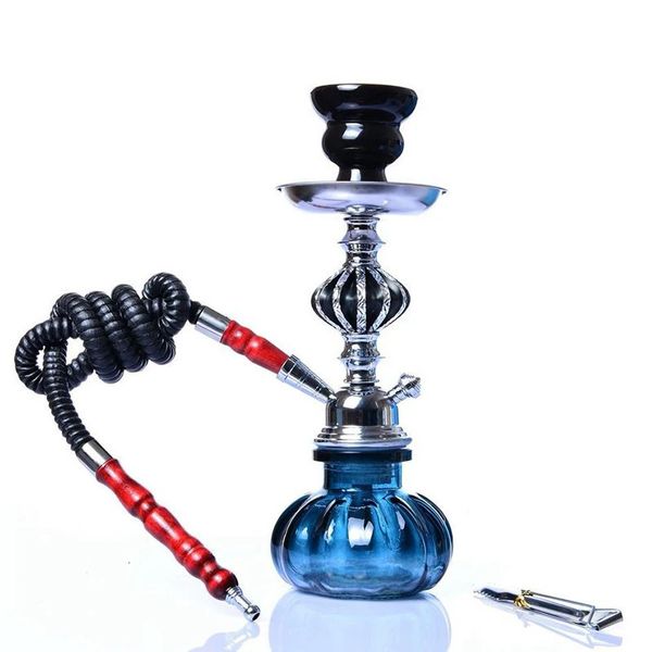 Путешествие арабская кальян набор стеклянного кальяна Shisha Одиночный шланг