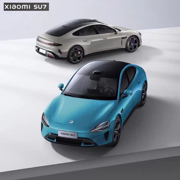 Xiao Mi Su7 Новый стиль 1:18 Сплав Спортивный автомобиль модель модели детских игрушек подарки