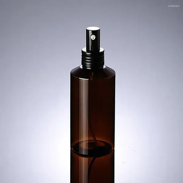 Depolama Şişeleri Amber ve Yeşil 100 ml Pet Şişesi Dispenser 100ml Cosmeti Container Plastik Losyon Pompası