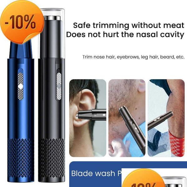 Другие домашние приборы Новый носовой триммер электрический клиппер перезаряжается Mti-kinetic Shaving 2in1 Mly Maticable для мужчин.