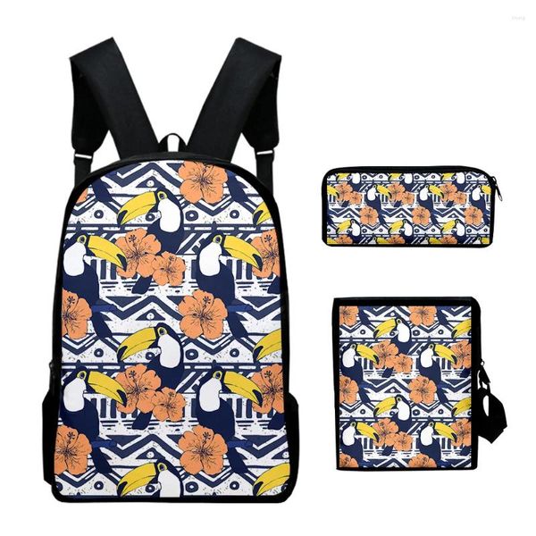 Рюкзак Harajuku Tribal Patterns 3D Print 3PCS/SET SUCL SCHOOL BAGS НАДЕЛА