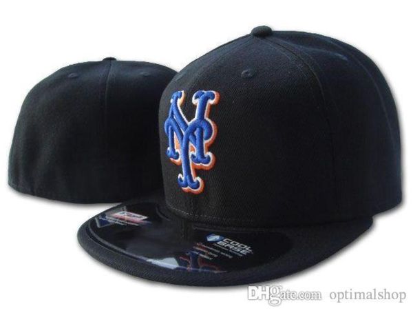 METS NY Letter Baseball Caps Gorras Bones for Men Sports Hip Pop Cap di alta qualità Cappelli aderenti 8255075