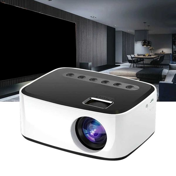 Projetores de vídeo projetor Smart LED 1080p Charging Pocket Projecor Projector para visualização de home theater Smartphone em qualquer quarto J240509