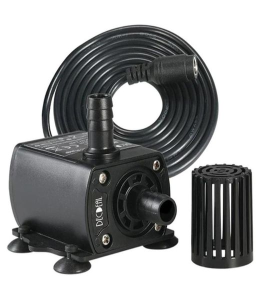 Decorazioni da giardino DC 12V 300LH Mini pompa per acqua silenziosa FONTAIN ACORARIO POLCA POLCA POLCA POLCA POLCIO DI POLCA Circulanti circolanti Submersi6250946