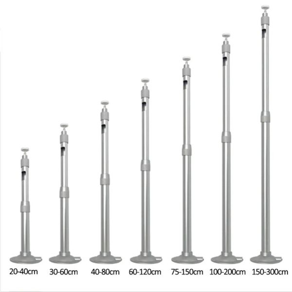 20-40cm Monitor de alumínio de alumínio Suporte telescópico de suporte de extensão de monitoramento de pólo câmeras de pólo de pólo