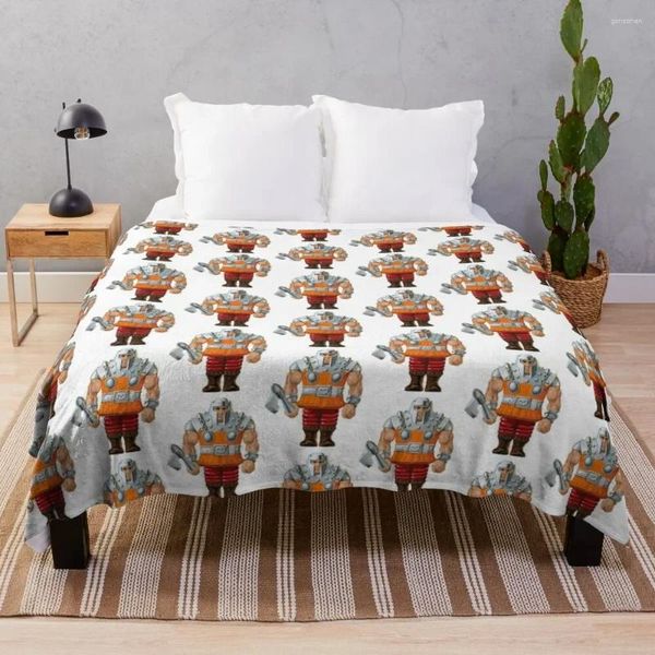 Coperte in stile vintage maestri dell'universo art man arte getta coperta regalo personalizzato piofilico su divano su divano