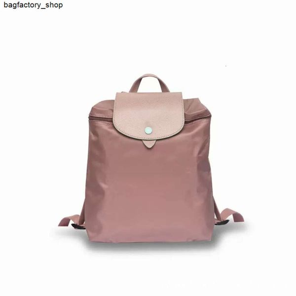 Mochila de mochila de designer de bolsas de luxo Mochila Backpack leve Backpack dobrável Bolsa de computador College Bordado bordado em mochila pequena com cores fashionxyne