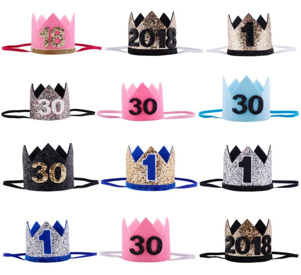 11630 CHAPOS DE FESTO DE BRINHERNO ADULTOS ADULTOS MENINAS KAWAII PRINCESS CROWN Caps Mulheres Caps de bolo de aniversário Po Props Party Decor7034547