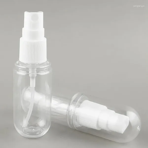 Bottiglie di stoccaggio 30pcs 30 ml Travel Relaceble Trasparente Plastic Perfume Atomizer vuoto Small Spray Bottle