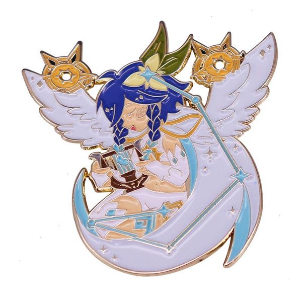 Genshin Impact Brooch Original God Brooch Brooch Hot Game Accessories