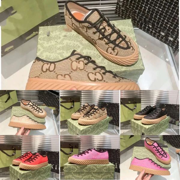 Casual Schuh für Frauen hochwertige Sport-Leinwandschuhe schupper klassischer Stil einzigartiger Muster Design Frauen Plattform Stoffschuhe