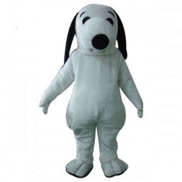 Costumi mascotte 2016 2016 Cane di alta qualità Bianco Black Mascotte Costume Natalizia Abito da abbigliamento da fantasia Abitaggio