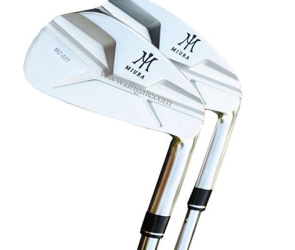 Neue Männer Golfschläger Miura MC501 Irons Set 49p Golf Irons Club Stee Shaft oder Graphit R oder S Golf Shaft5783795