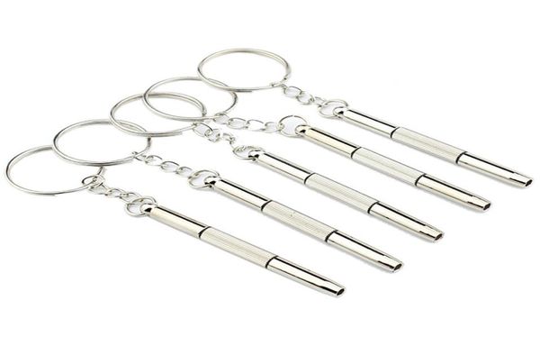 3 em 1 Óculos Reparação de chave de chave de chave de chave de óculos Visuário Telefone Triplo versátil Chave de fenda Pequena chave de fenda Mini chave de fenda TQQ B9913930