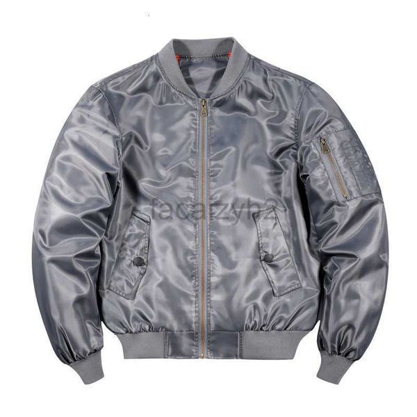 Мужские плюс размера верхняя одежда пальто весенняя и осенняя воротничка мужская авиационная воздушная сила MA-1 Мода мужская куртка