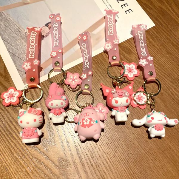 DECOMPRESSIONE Toy Cherry Blossom Melody Melody Pendant Key Chain Accessori per bambole giocattoli