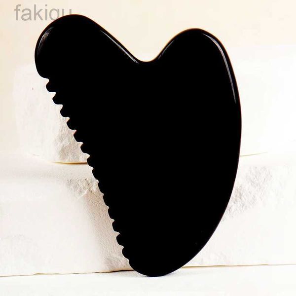 Pulizia Obsidian facciale utensile per la cura della pelle per la cura del corpo della pelle per la testa di massaggio a base di sega minerale naturale Massaggio e prodotti di bellezza D240510 D240510