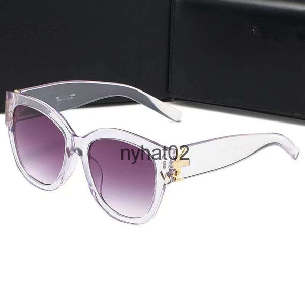 Designer yslsunglasses ciclo de luxo polarize Óculos de sol esportivos para mulher masculina nova moda Baseball dirigindo preto de gato claro lady lady de tamanho de corrida de sol dos óculos de sol