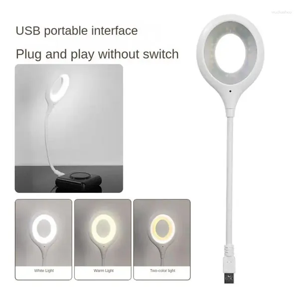 Настольные лампы Портативные лампы голосовой контроль USB Direct Gulbe Dormitory Dormitory Bedside Shropethic