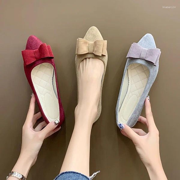 Scarpe casual Plus Times 35-43 Donne Candy Color Spring Woman Slip on Flats Ladies Autunno Loafer Zapatos Mujer 2024