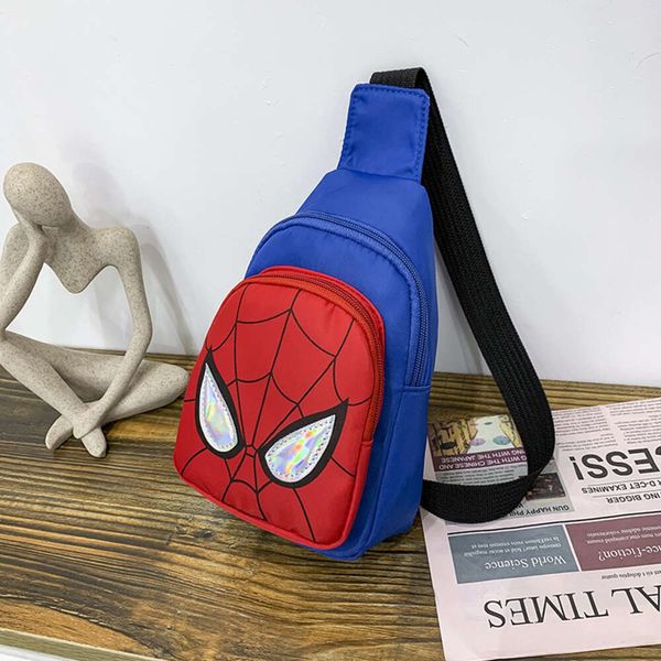 Koreanische Version von Casual Crossbody Boys Children's Cartoon süße Boy Chest -Tasche, Baby -Rucksack, kleine Umhängetasche 80% Fabrik Großhandel