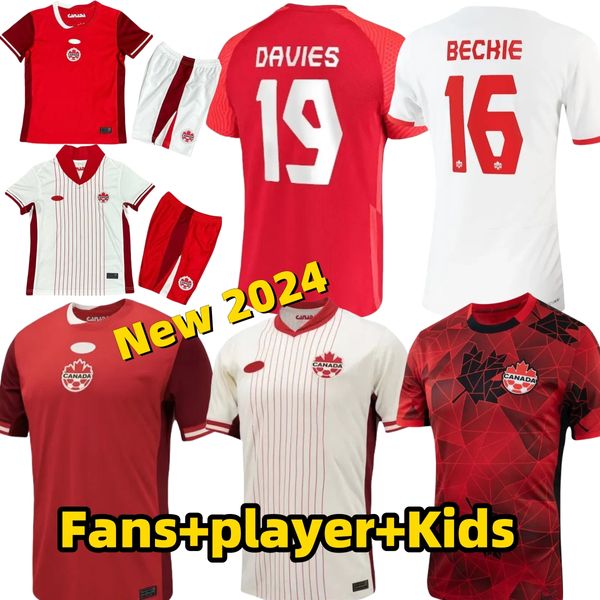 2024 Jerseys de futebol do Canadá Nacional 24 25 Grosso Cavallini Hoilett Sinclair Davies