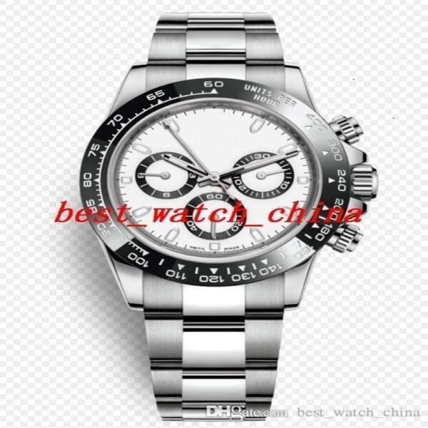 2020 VK Chronograph 2020 Orologio maschile 40mm 116500 116503 116610 Piastra bianca Deluxe Best qualità Sapphire Automatic maschile orologio da uomo 221J