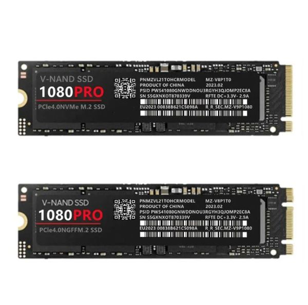 1080PRO M.2 SSD 1TB 2TB 4TB PCIE 4.0NVME La dissipazione di calore intelligente ottimizza l'efficienza energetica e l'esperienza di gioco