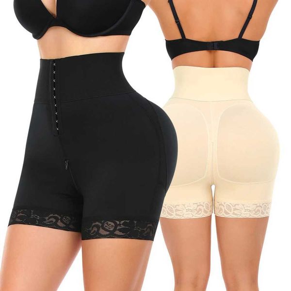 Shaper Tammella in vita sexy pantaloni da sollevamento dell'anca biancheria intima pantaloncini faja rafforzamento della forma del controllo addominale Q240509