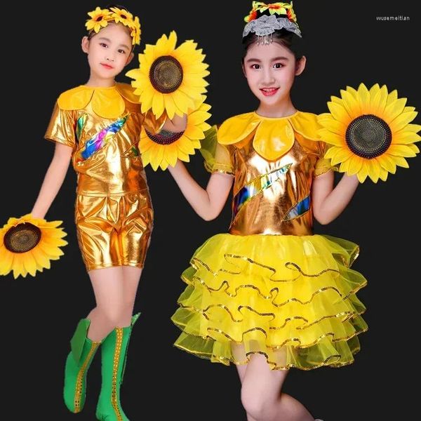 Одежда наборы сцены танцевальная одежда цветения цветы