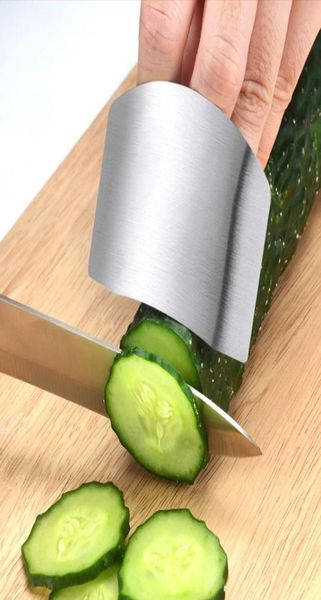 Strumenti di cottura della cucina per le dita in acciaio inossidabile di alta qualità Strumenti di cottura da cucina per coltello da taglio degli strumenti di protezione delle dita3063006