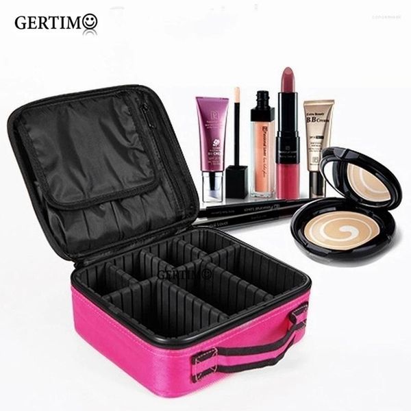 Sacos de cosméticos para mulheres à prova d'água Profissional São portátil Manicure Makeup Travel Necessaire Organizer Bag