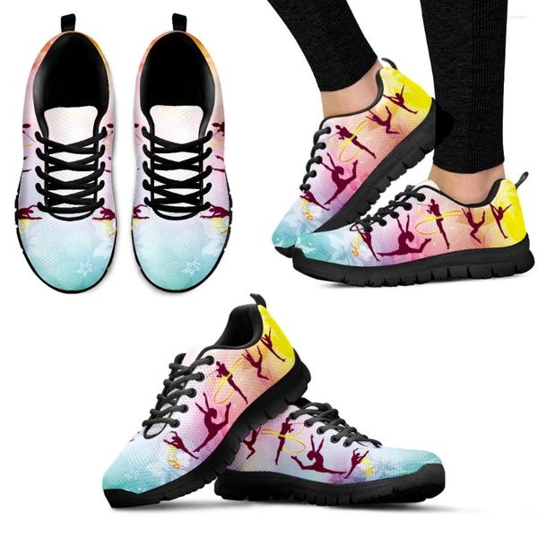 Casual Shoes Instantarts Fantasy Streary Sky Design Gymnastic